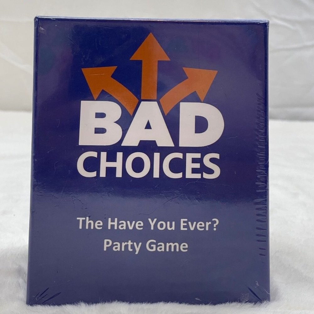 Bad Choices Have You Ever Party Card Game 2019 Dyce New Sealed